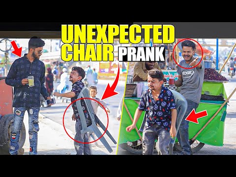 UnExpected Chair Prank - Funny Reactions | New Talent