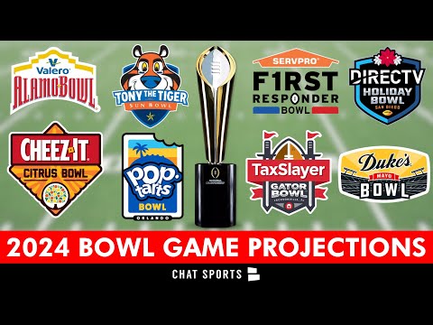 College Football Bowl Projections: 2024 CFP Bracket, 2024 Bowl Predictions &amp; More